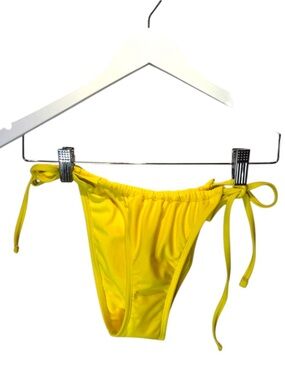 New Wild Fable Women’s Yellow String Bikini Bottoms Size XXS NWT